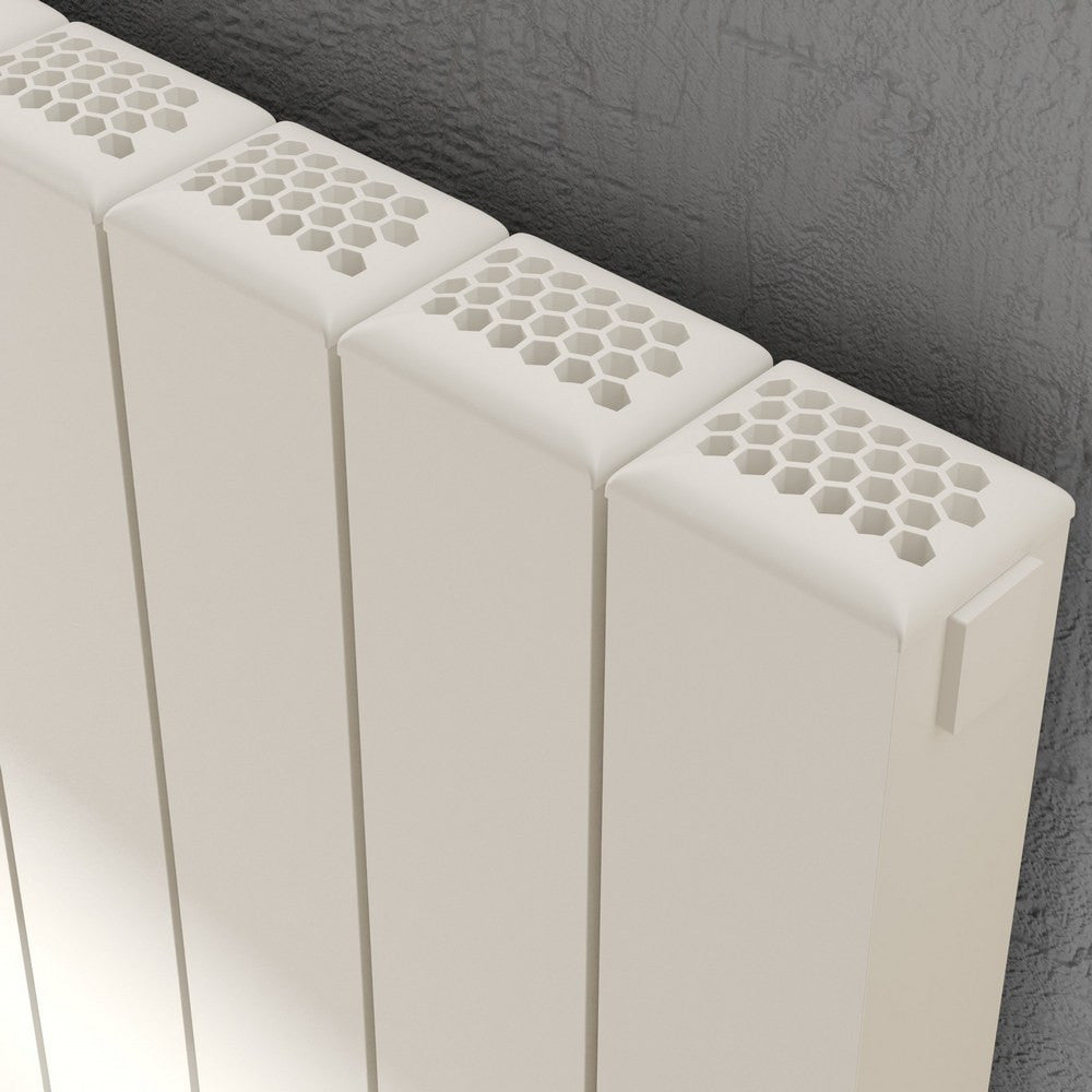 Edmonton 1775 x 476mm White Vertical Radiator