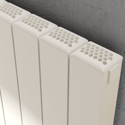 Edmonton 1775 x 396mm White Vertical Radiator