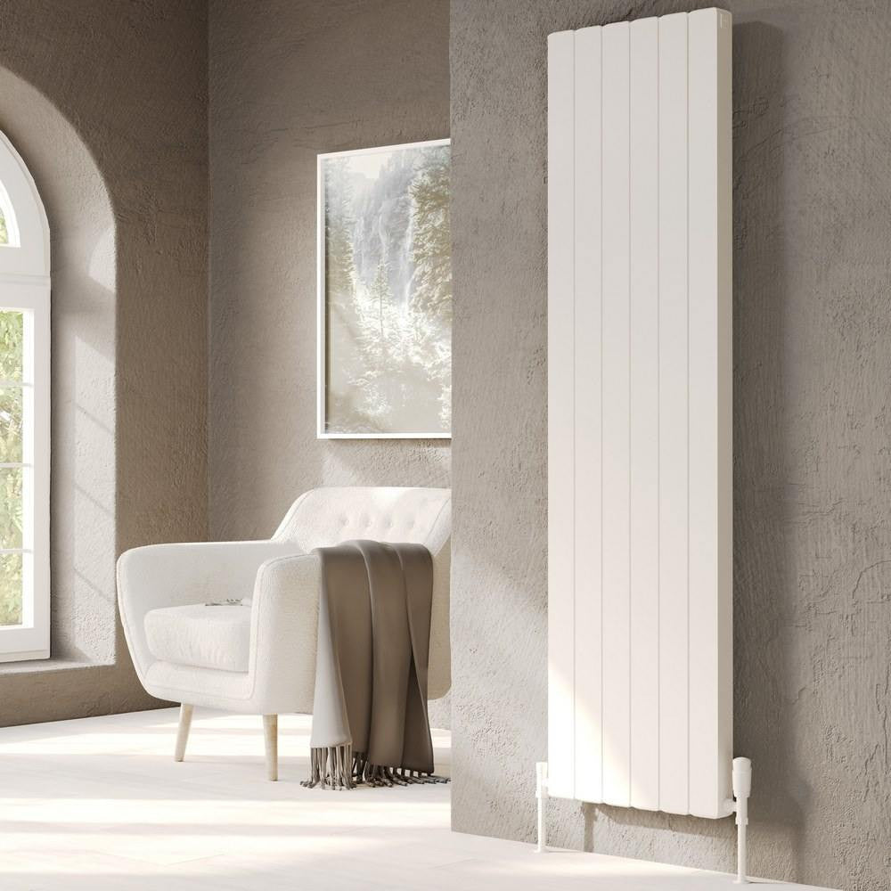 Edmonton 1775 x 316mm White Vertical Radiator