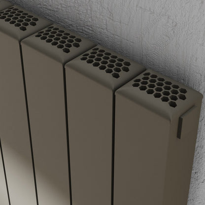 Edmonton 575mm x 476mm  Grey Horizontal Radiator