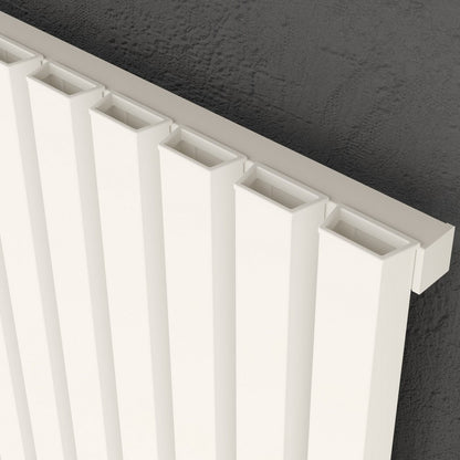 Hamilton 1775 x 522mm White Vertical Single Panel Radiator