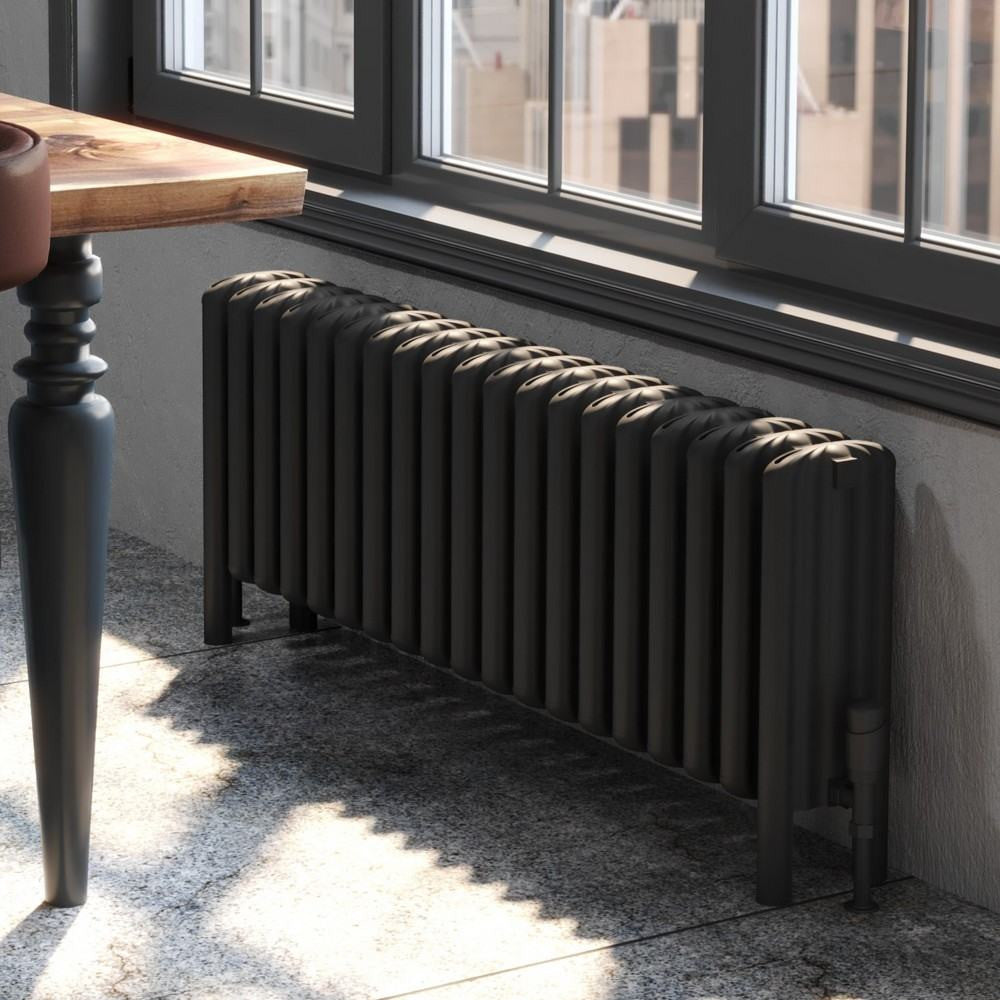 Niagara 490 x 1025mm Grey Horizontal Radiator