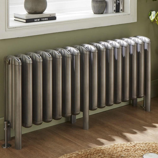 Niagara 490 x 1025mm Silver Horizontal Radiator