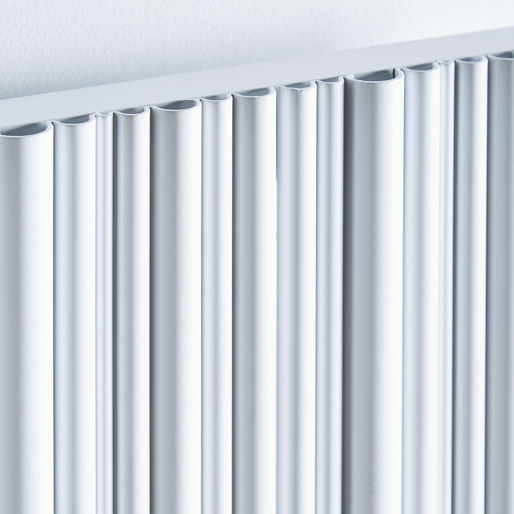 Quebec 1775 x 599mm White Vertical Double Panel Radiator