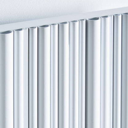 Quebec 1775 x 479mm White Vertical Single Panel Radiator