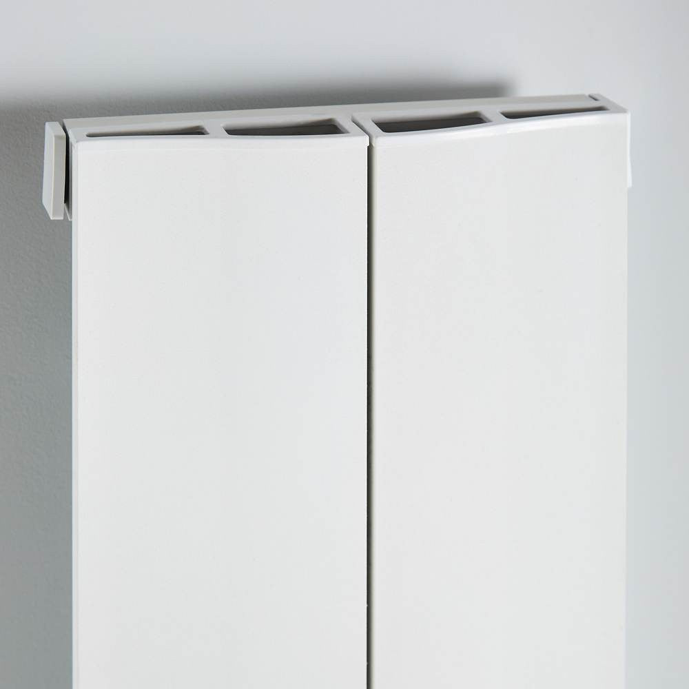 Vancouver 1775 x 204mm White Vertical Double Panel Radiator