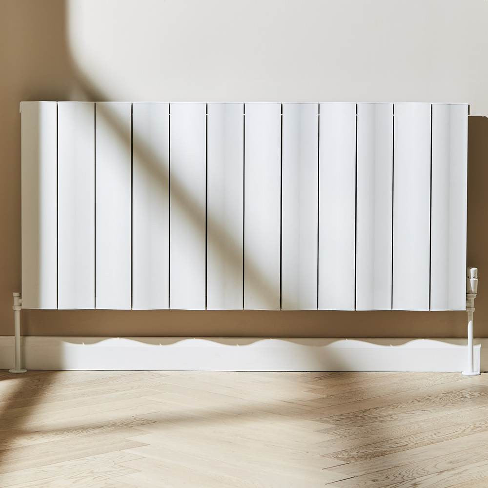 Vancouver 575 x 1036mm White Horizontal Single Panel Radiator