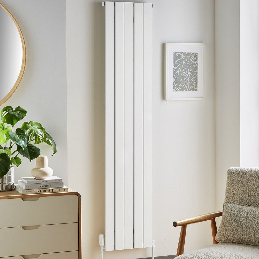 Victoria 1775 x 514mm White Single Panel Vertical Radiator