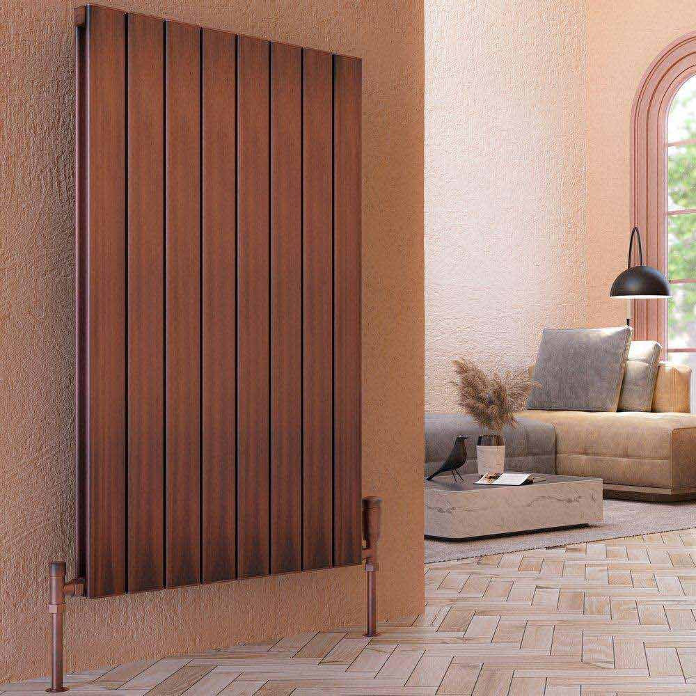 Victoria 575 x 440mm Copper Single Panel Horizontal Radiator