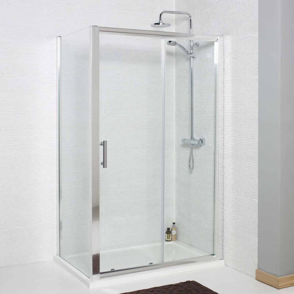 KV6 Sliding Shower Door 1000mm