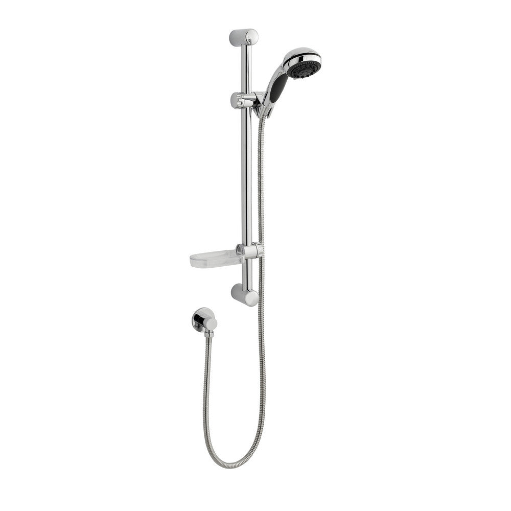 Robinet de douche thermostatique triple encastré Klassique, poignée traditionnelle (2 voies)