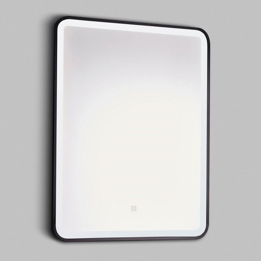 Nero Square 600mm x 800mm LED Mirror