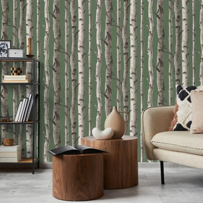 Fine Decor Birch Trees Wallpaper