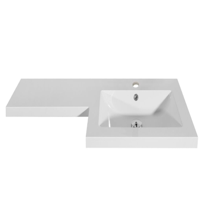 Matrix 1100mm L Shaped Basin Right Hand