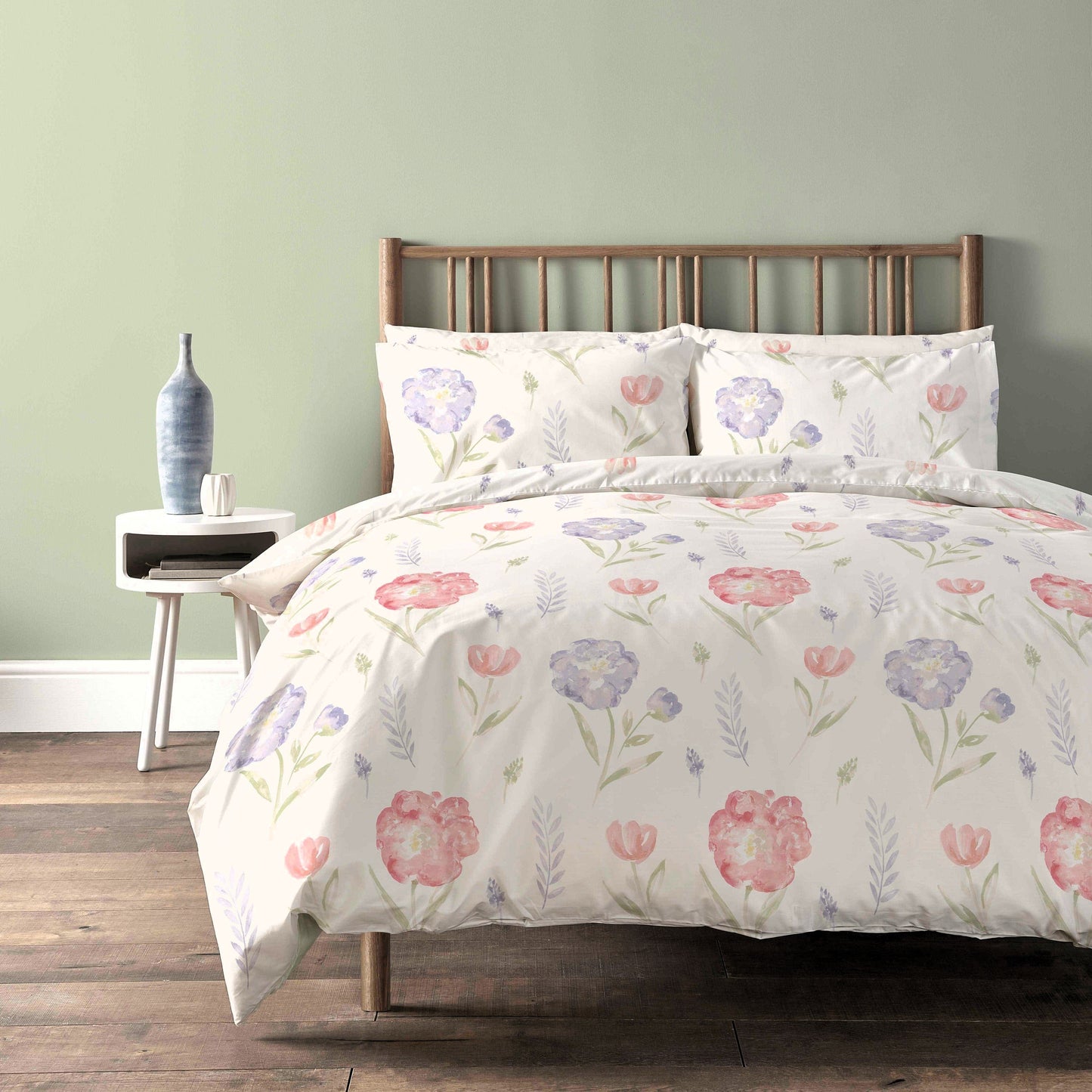 OLIVIA ROCCO Luxury Super Soft Cotton Rich Duvet Sets Easycare Comfortable Bedding Includes Duvet Cover & Pillowcases in Single Double King Size