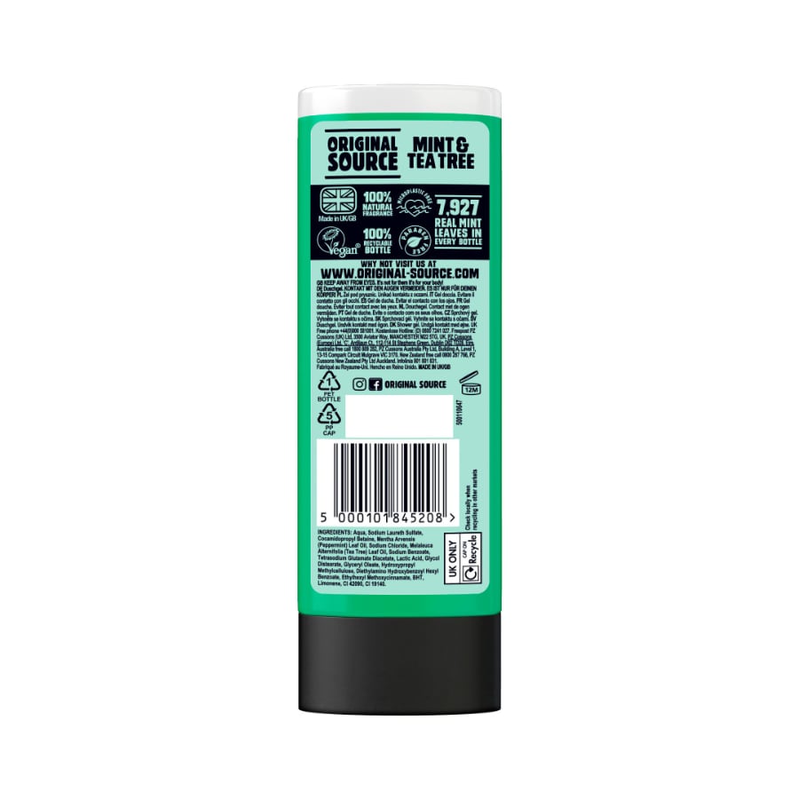 Original Source Tingly Mint & Tea Tree Shower Gel