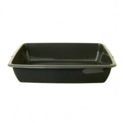 Whitefurze 42cm Cat Litter Tray Assorted