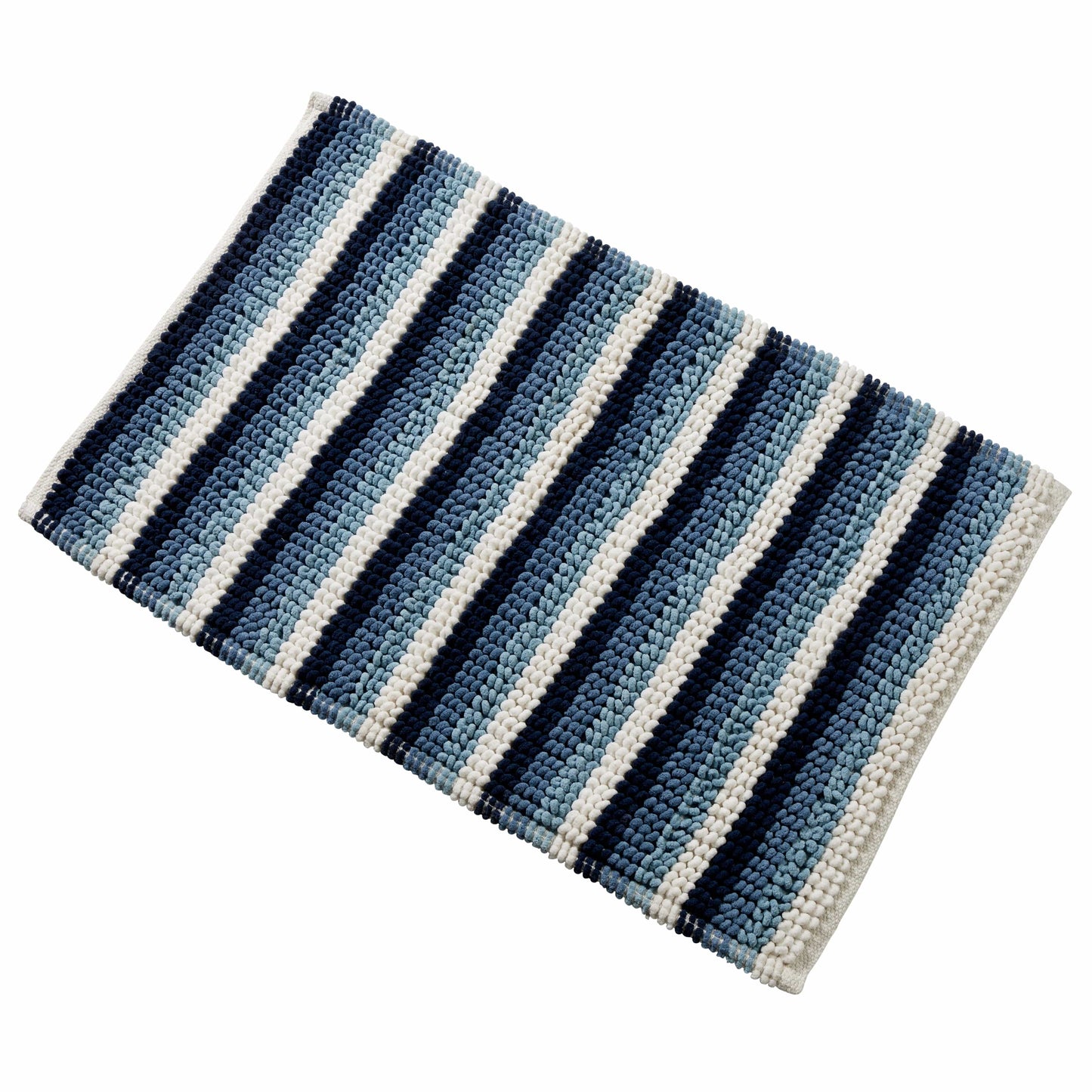Padstow Super Soft Absorbent Stripe Bathmat 50 x 80 cm Quick-Drying Anti-Slip Durable Bathroom Accessory by OLIVIA ROCCO