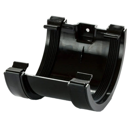 Pipelife Mini Flow Gutter Union Bracket Black