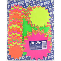 Hi-Glo Assorted Stars