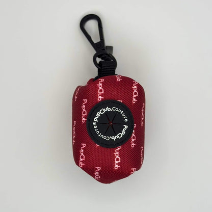 Poo Bag Holder - Berry red