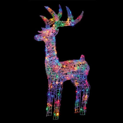 Premier Acrylic Reindeer 160 White LEDs