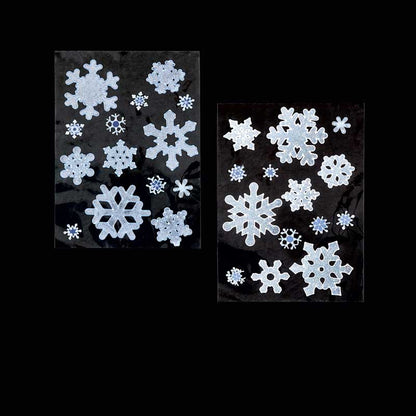 Premier Snowflake Window Sticker Set