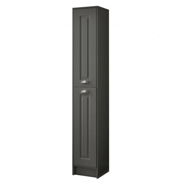 Mueble auxiliar alto Astley gris mate