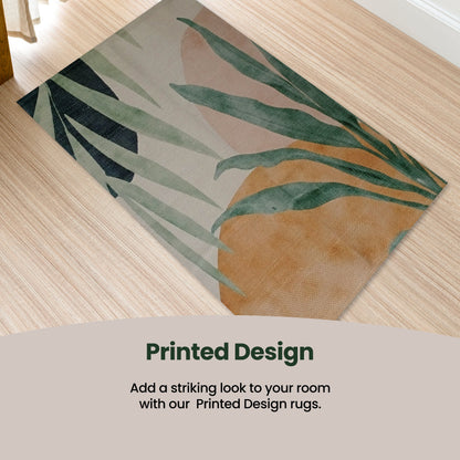 Printed Rug Sabine Design Modern Non-Slip Soft Durable Floor Rug for Living Room Bedroom Office by OLIVIA ROCCO