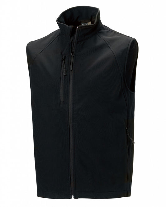 Workhouse Two Chaleco Softshell para hombre negro