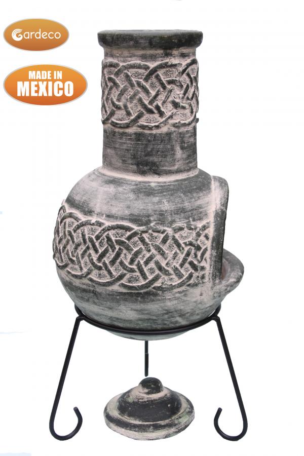 Gardeco Mexican Chimenea Celtic Theme