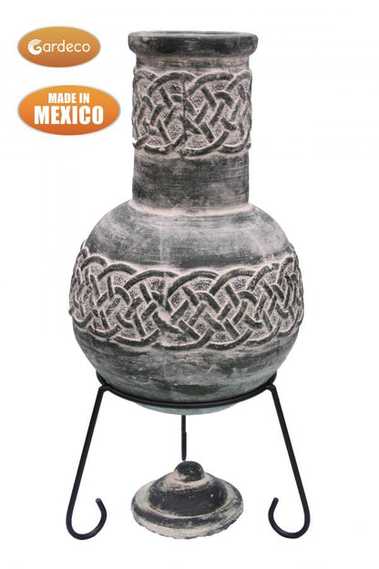 Gardeco Mexican Chimenea Celtic Theme