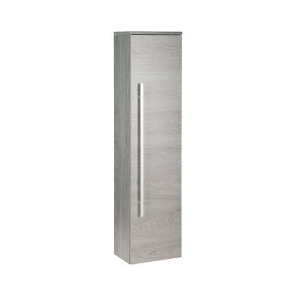 Purity 1400mm Wall Mounted Side Unit Silver Oak