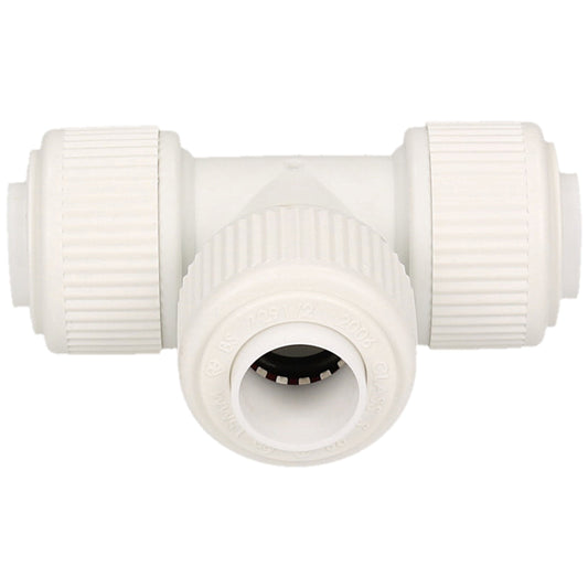 Whitespeed Push-Fit Equal Tee 15mm 10pk