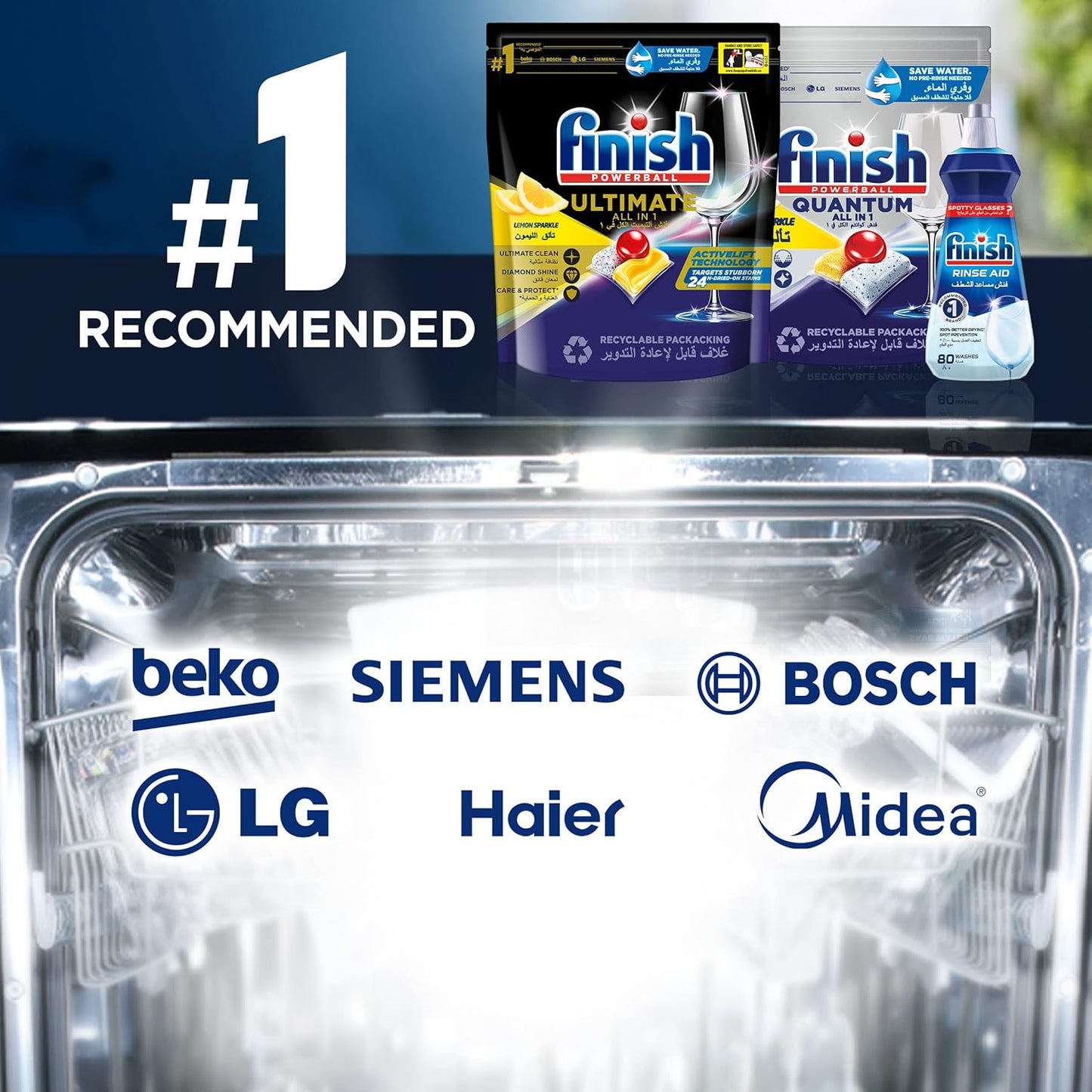 Finish Rinse Aid Original