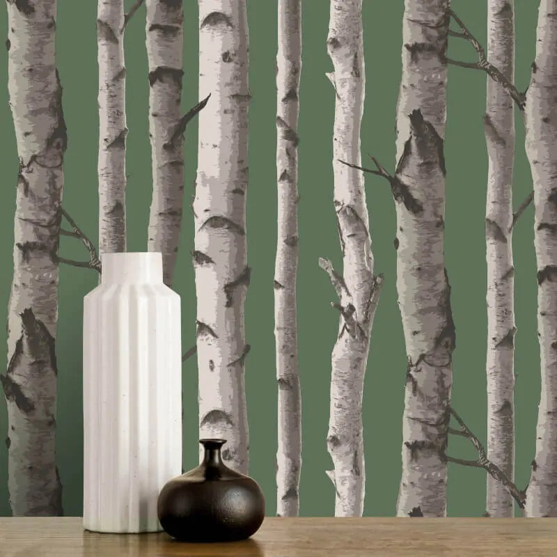 Fine Decor Birch Trees Wallpaper