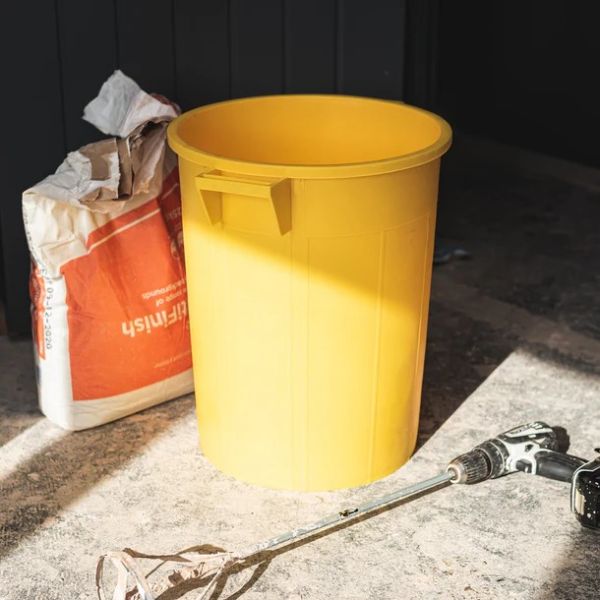 Red Gorilla Mixing Bucket 50L Yellow