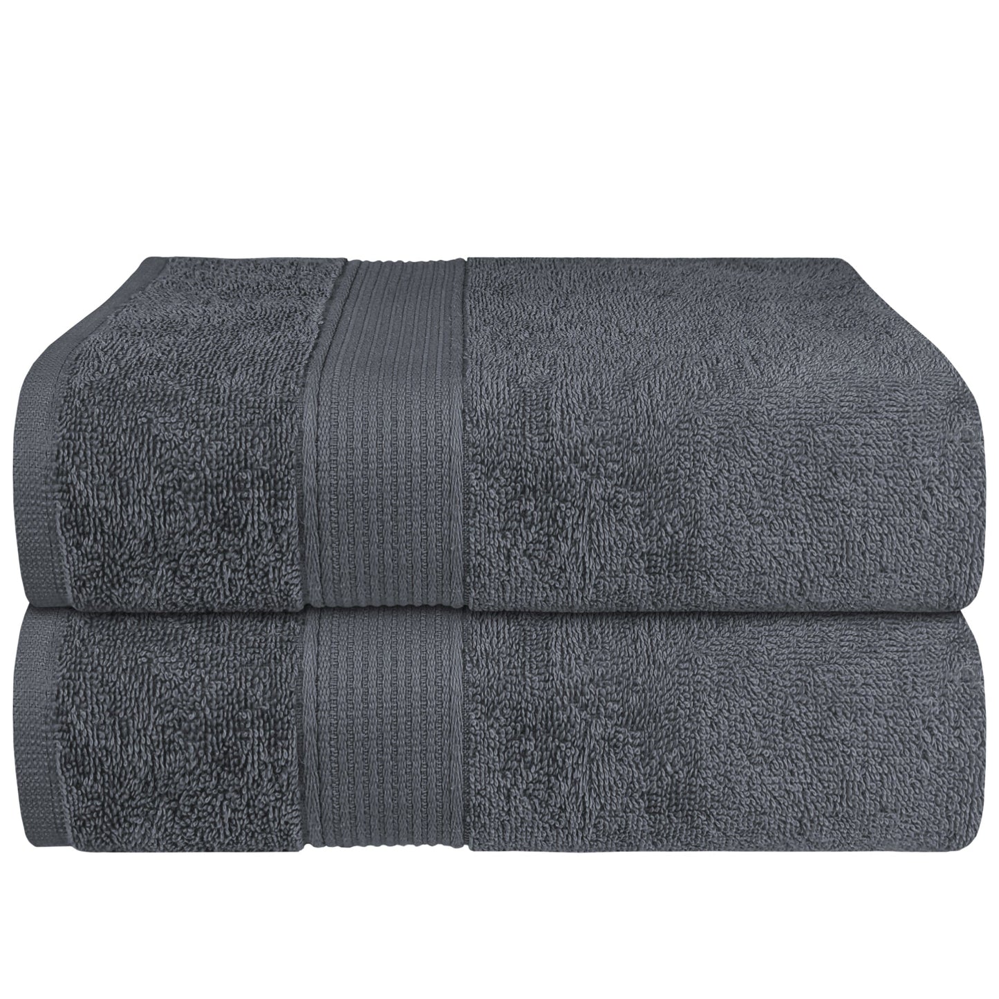 Rhodes Towel Grey 100% Cotton Hotel Quality Soft Super Absorbent Hand Bath Towels, Sheets & Face Cloths by OLIVIA ROCCO