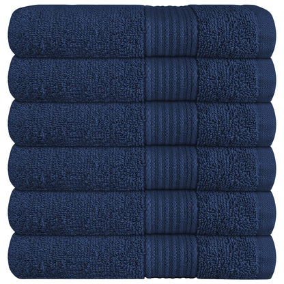 Rhodes Towel Royal Blue 100% Cotton Hotel Quality Soft Super Absorbent Hand Bath Towels, Sheets & Face Cloths by OLIVIA ROCCO