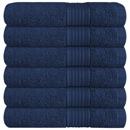 Rhodes Towel Royal Blue 100% Cotton Hotel Quality Soft Super Absorbent Hand Bath Towels, Sheets & Face Cloths by OLIVIA ROCCO