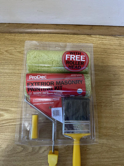 Rodo Twin Head Masonry Kit & Pole 9"