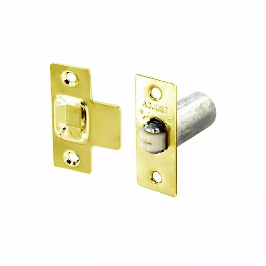 Securit Adjustable Roller Catch Brass Plated