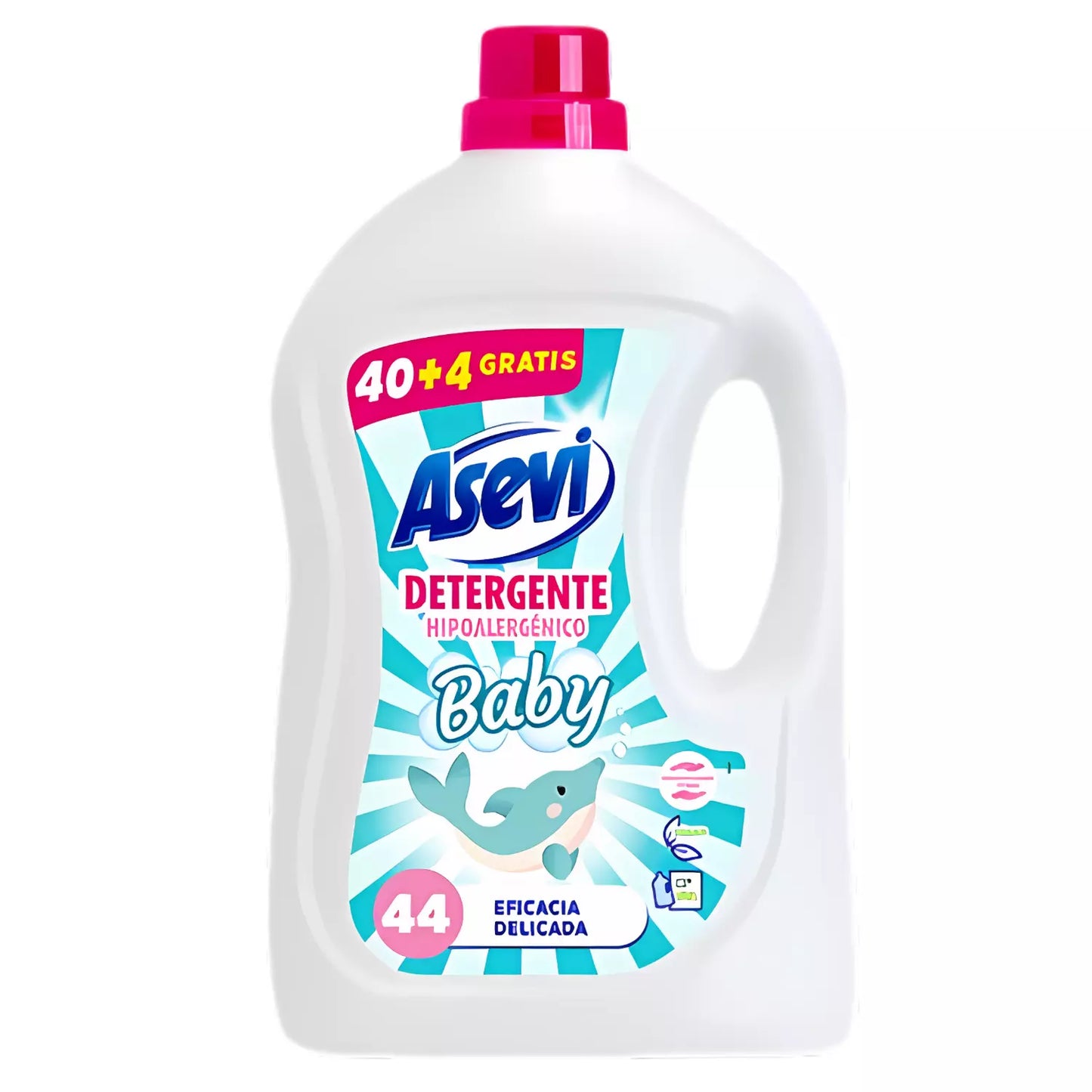 Asevi Liquid Laundry Detergent Baby 44w 2376ml
