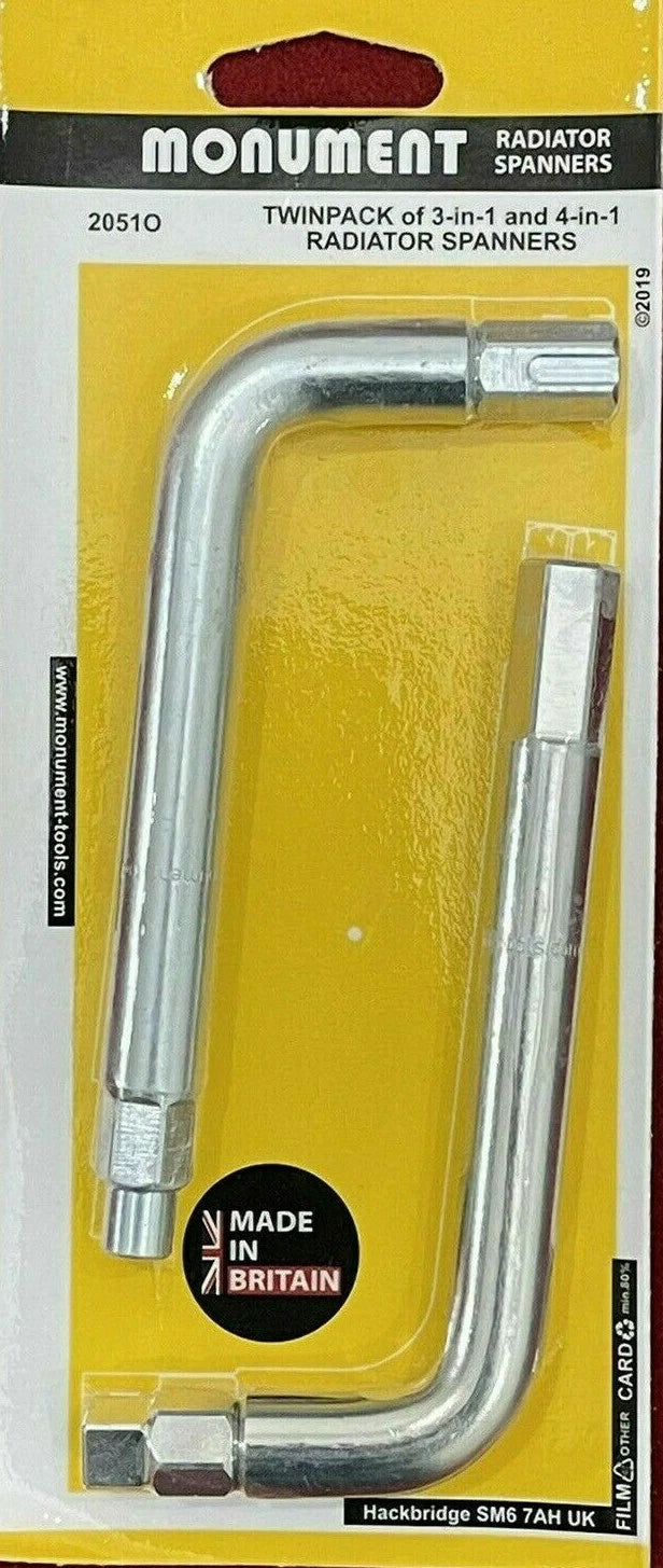 Monument Radiator Spanners