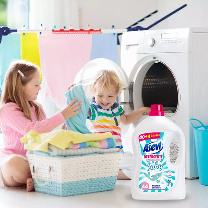Asevi Liquid Laundry Detergent Baby 44w 2376ml