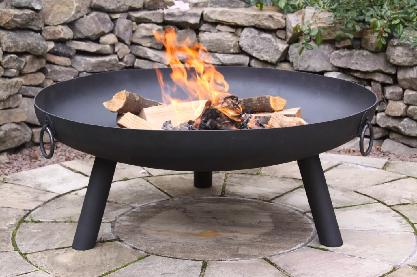 Gardeco Dakota Large Steel Fire Pit 80cm