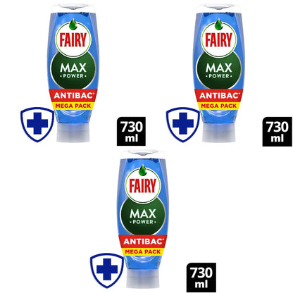 Fairy Max Power Anti/Bac Eucalyptus 730ml