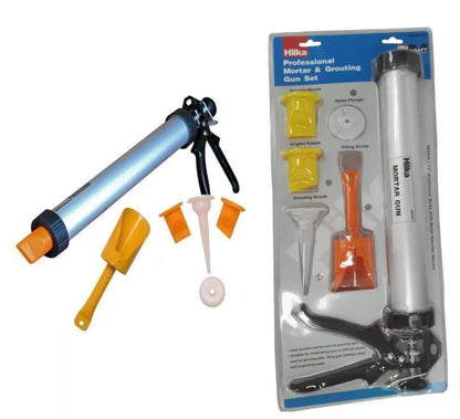 Hilka Pro Mortar & Grouting Gun Set