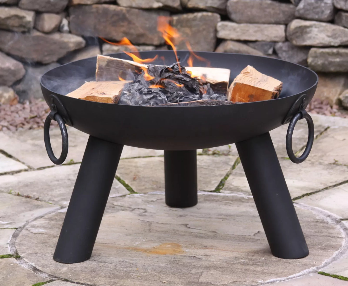 Gardeco Dakota Large Steel Fire Pit 80cm