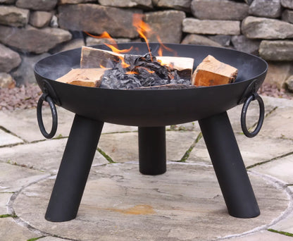 Gardeco Dakota Large Steel Fire Pit 80cm